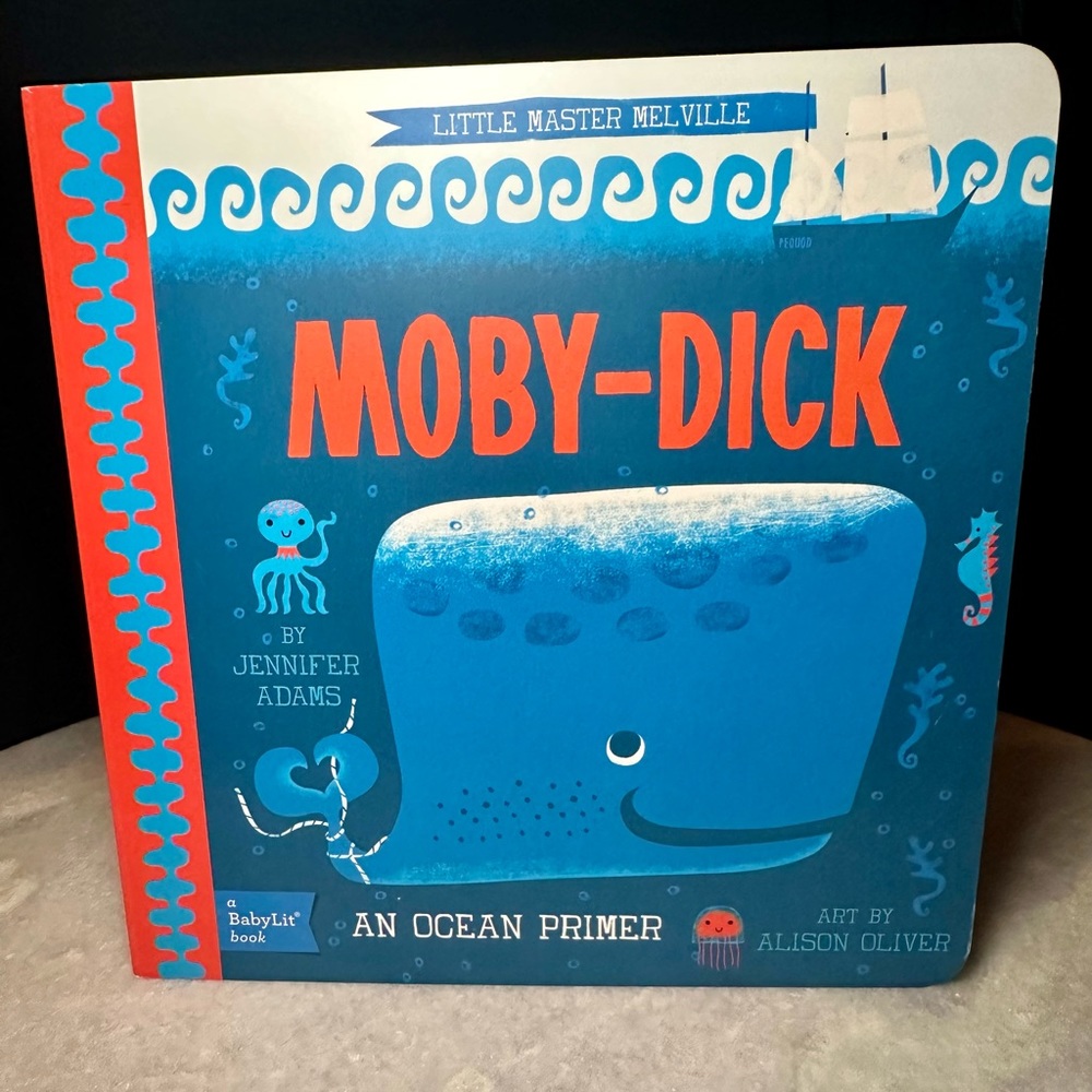 NWOT Baby Lit Moby Dick Board Book